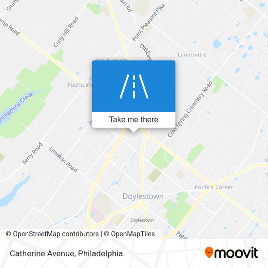 Catherine Avenue map