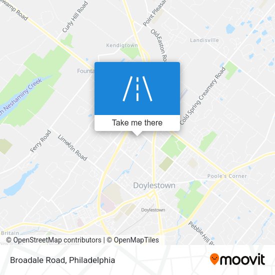 Broadale Road map