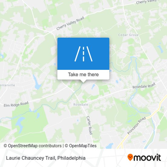Laurie Chauncey Trail map
