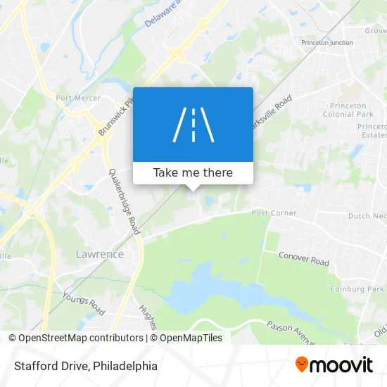 Stafford Drive map