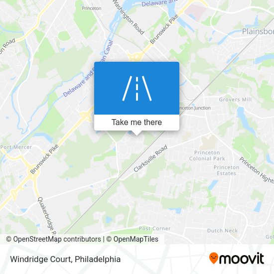 Windridge Court map