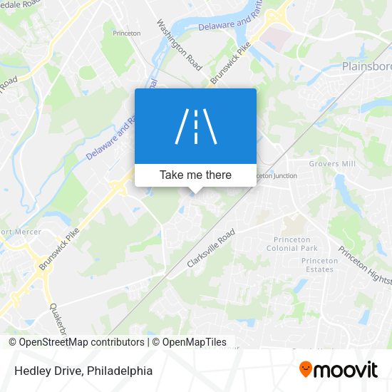 Mapa de Hedley Drive