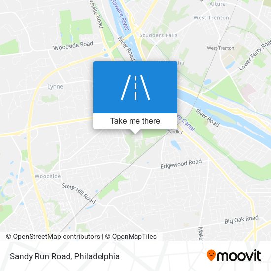 Mapa de Sandy Run Road