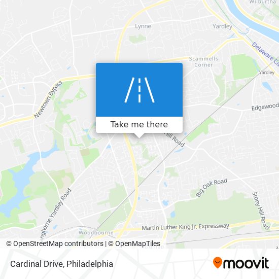 Mapa de Cardinal Drive
