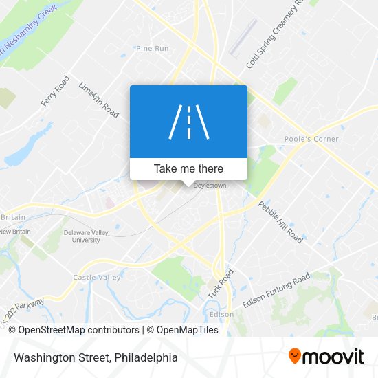 Washington Street map