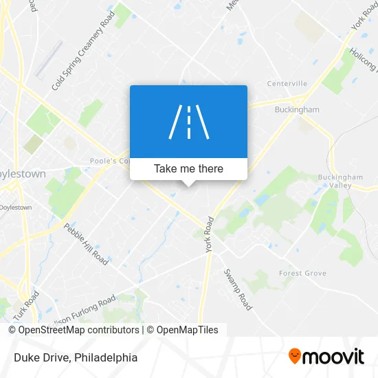 Duke Drive map