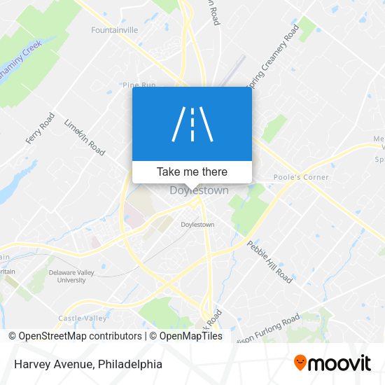 Mapa de Harvey Avenue