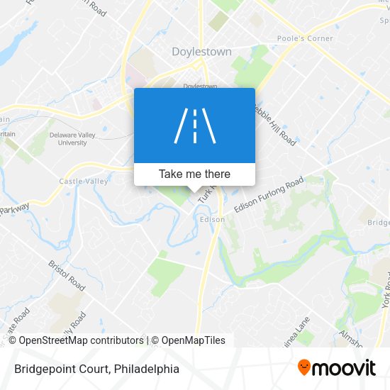 Bridgepoint Court map