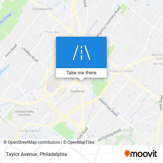 Mapa de Taylor Avenue