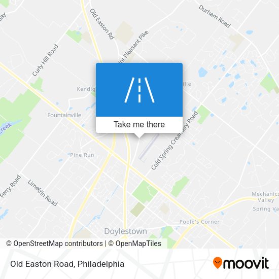 Mapa de Old Easton Road