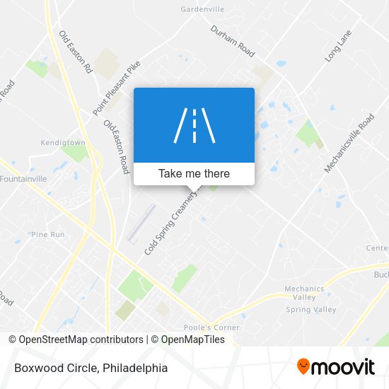 Boxwood Circle map