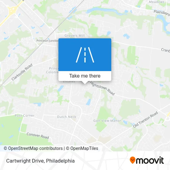 Cartwright Drive map