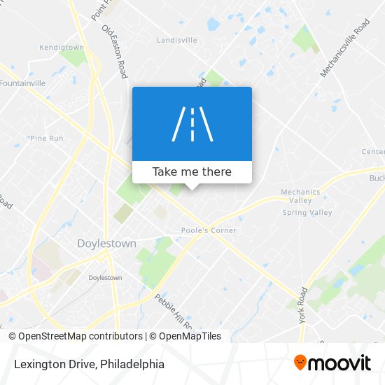 Lexington Drive map