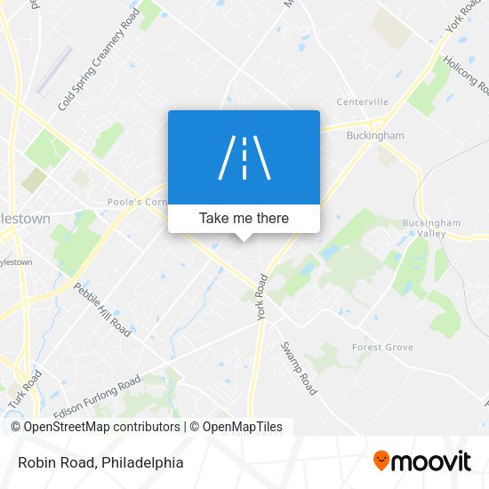 Mapa de Robin Road