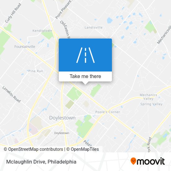 Mclaughlin Drive map