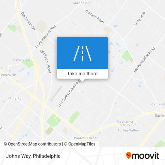 Mapa de Johns Way