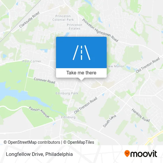 Longfellow Drive map