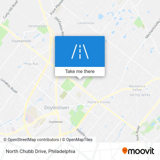 Mapa de North Chubb Drive