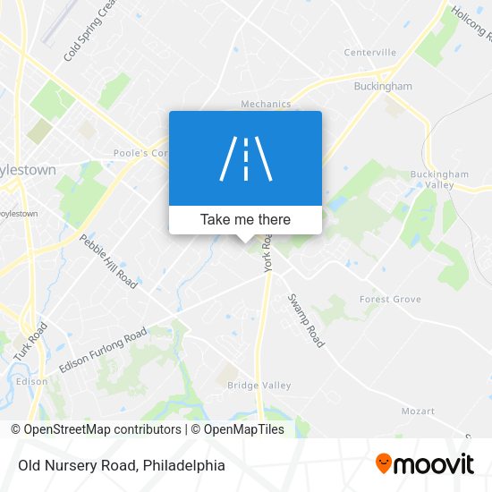 Mapa de Old Nursery Road