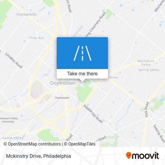 Mckinstry Drive map
