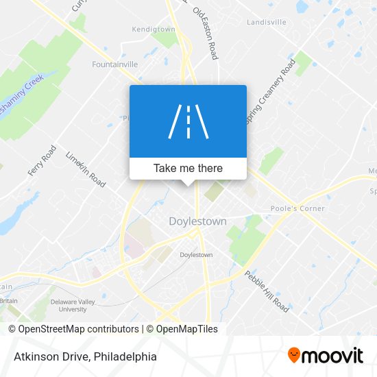 Mapa de Atkinson Drive