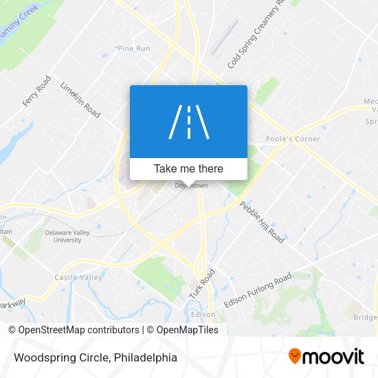 Woodspring Circle map