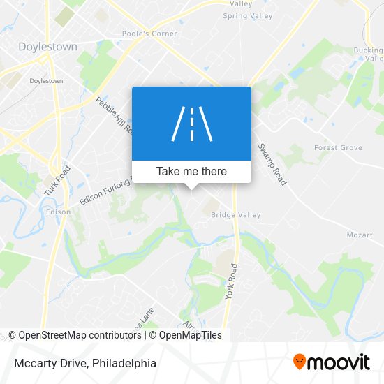 Mapa de Mccarty Drive