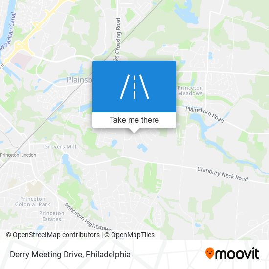 Derry Meeting Drive map