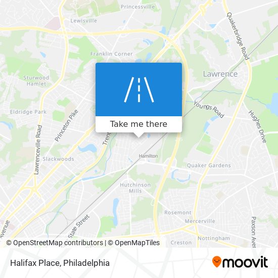 Halifax Place map