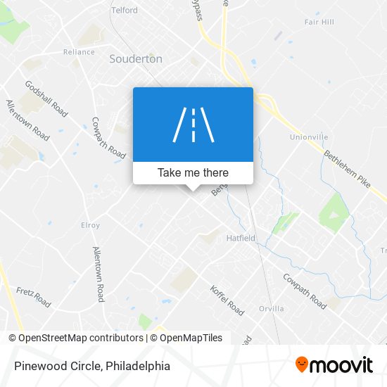 Mapa de Pinewood Circle