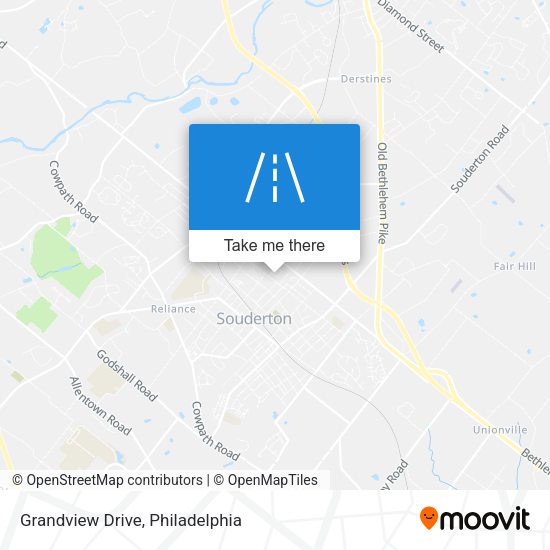 Grandview Drive map