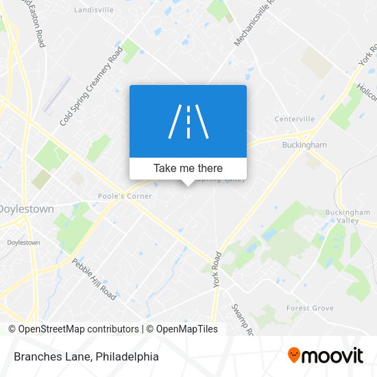 Mapa de Branches Lane