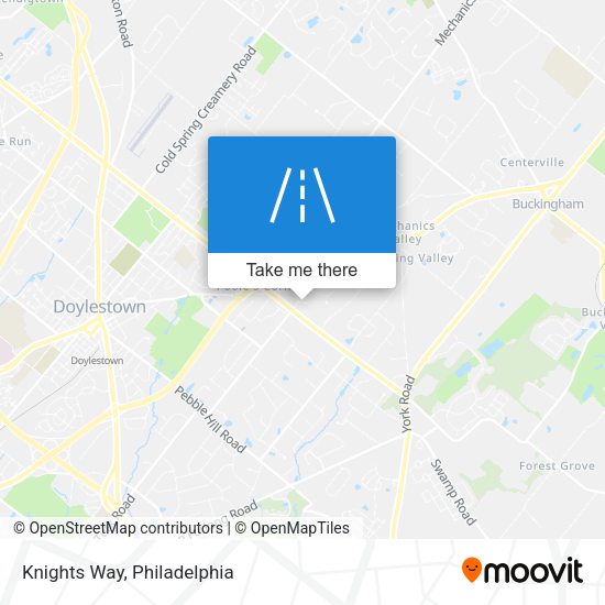 Mapa de Knights Way