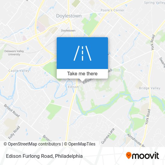 Mapa de Edison Furlong Road
