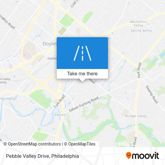 Pebble Valley Drive map