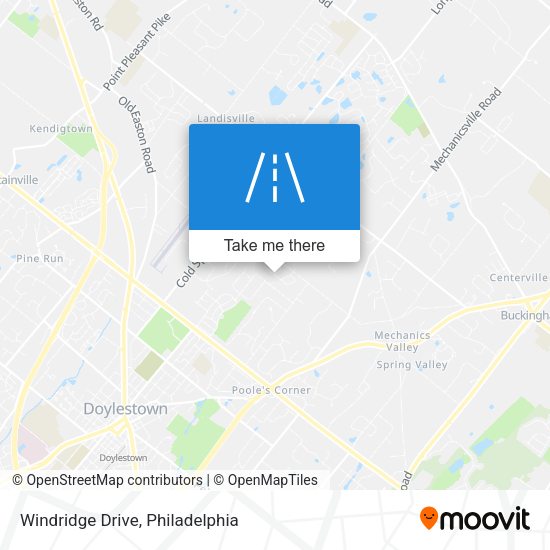 Windridge Drive map