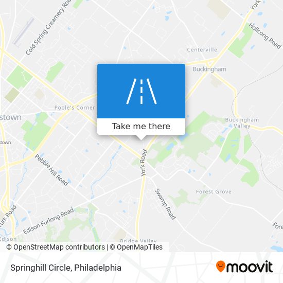 Springhill Circle map