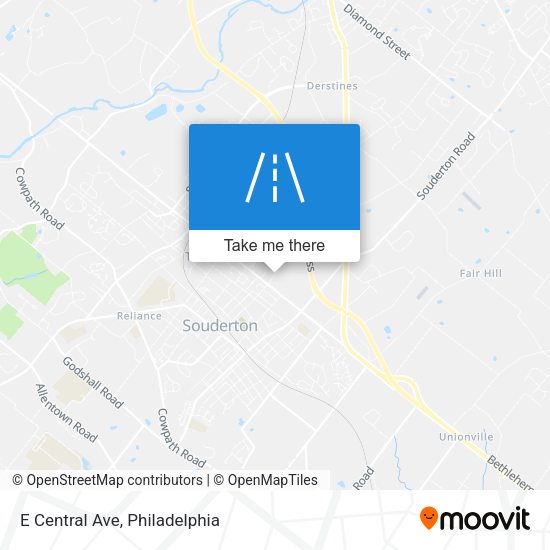Mapa de E Central Ave