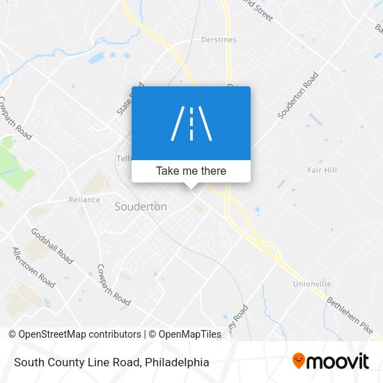 Mapa de South County Line Road