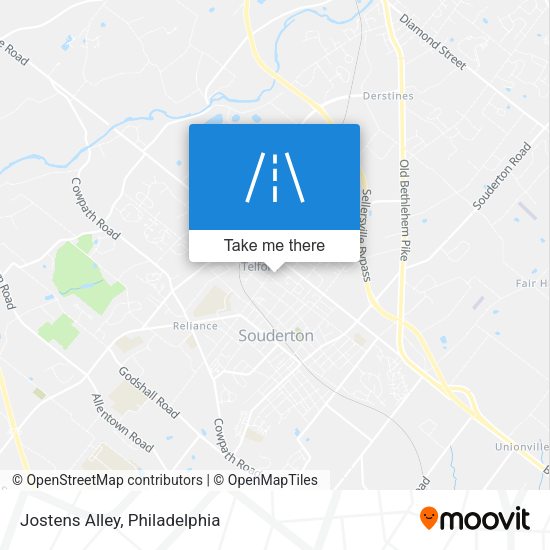 Mapa de Jostens Alley