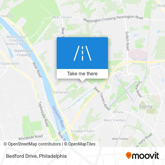 Mapa de Bedford Drive