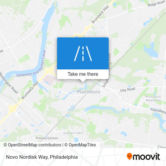 Novo Nordisk Way map