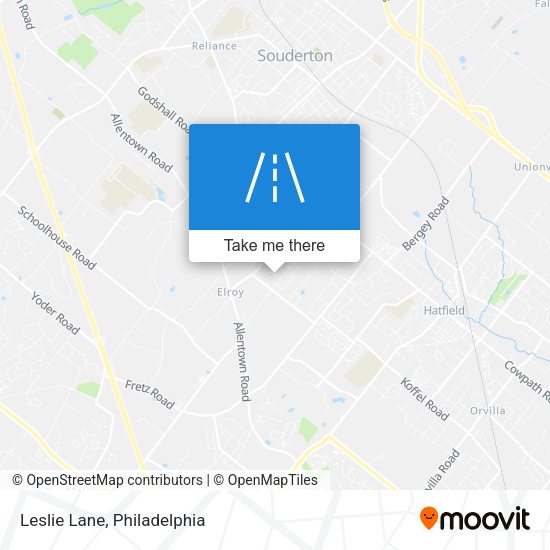Mapa de Leslie Lane