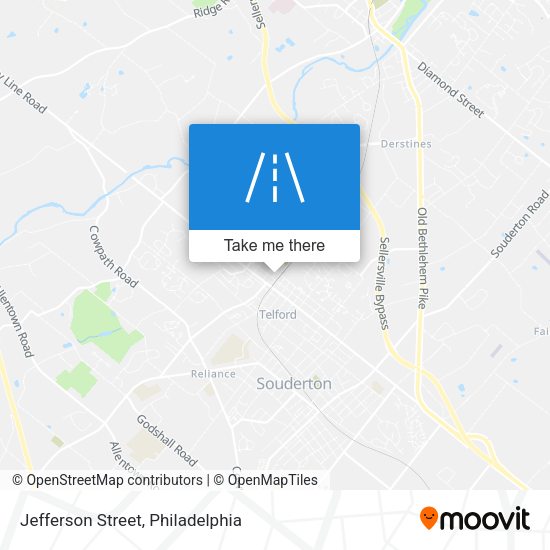 Mapa de Jefferson Street