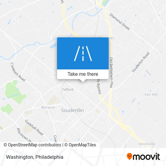 Mapa de Washington