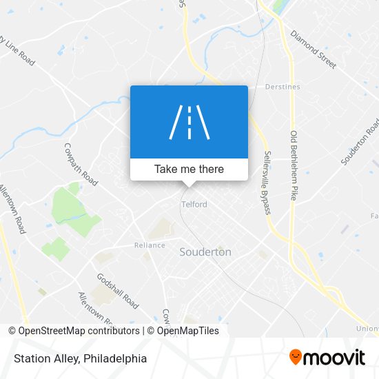 Mapa de Station Alley