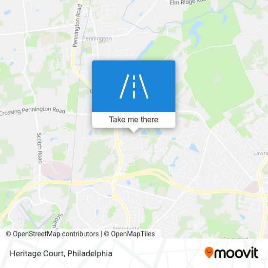 Heritage Court map