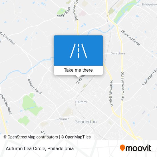 Mapa de Autumn Lea Circle