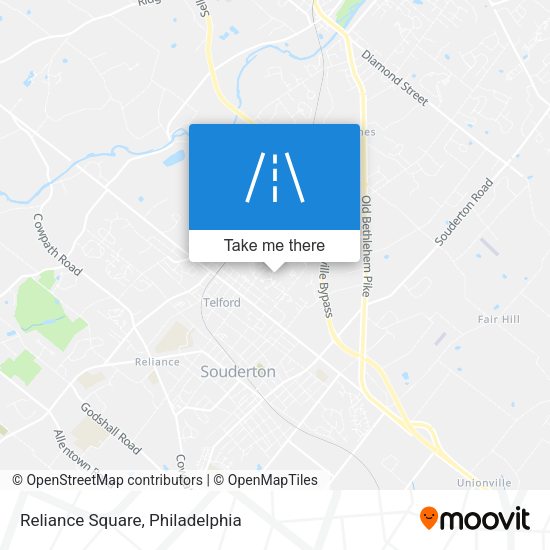 Mapa de Reliance Square