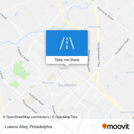 Mapa de Lukens Alley